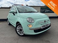 USED 2015 15 FIAT 500 1.2 Lounge Hatchback 3dr Petrol Manual Euro 6 (s/s) (69 bhp) BEST COLOUR! 2 KEYS, NEW MOT