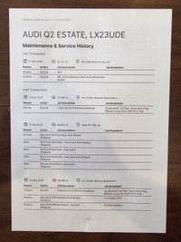 USED 2023 23 AUDI Q2 1.5 TFSI CoD 35 S line SUV 5dr Petrol S Tronic Euro 6 (s/s) (150 ps) ABSOLUTE FULL AUDI HISTORY