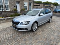 USED 2014 64 SKODA SUPERB 2.0 TDI Elegance Estate 5dr Diesel Manual Euro 5 (s/s) (170 ps) 72000 Miles Full Service History+Full Leather+Heated Seats+Navigation+Towbar Fitted