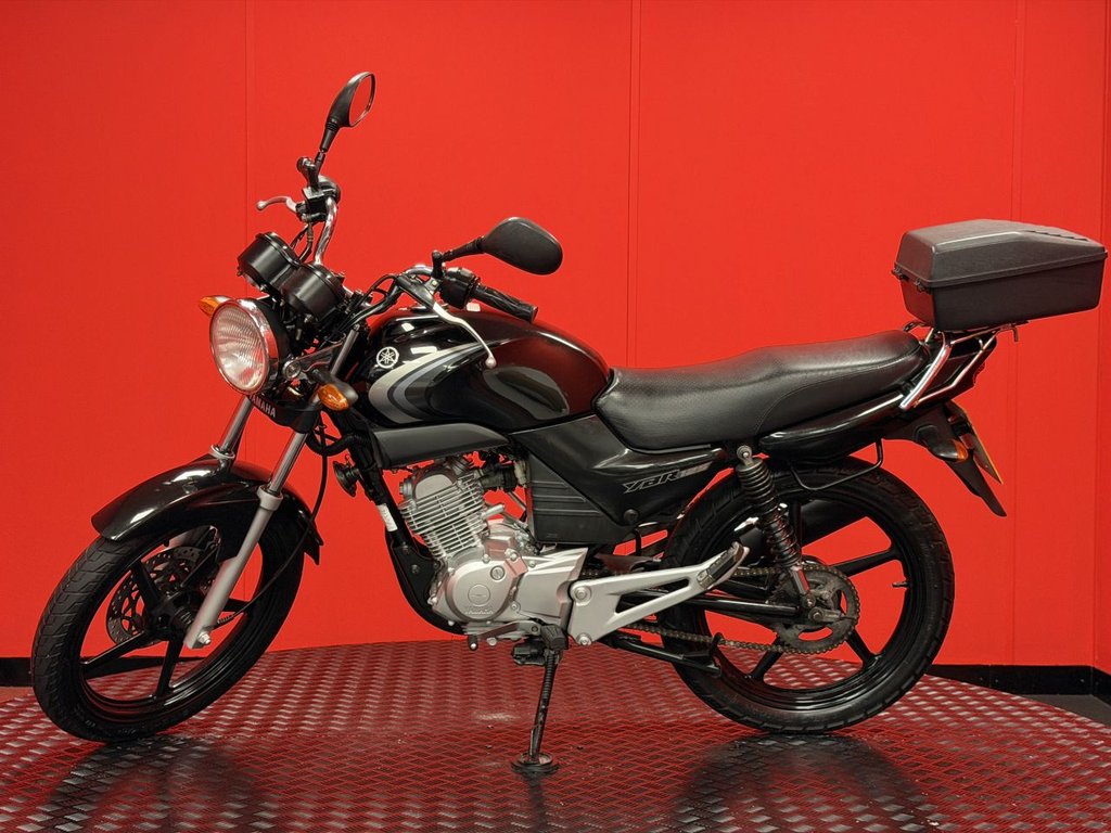 USED 2007 07 YAMAHA YBR 125 TRADE BIKES AT TRADE PRICES TOP BOX - LOW MILEAGE