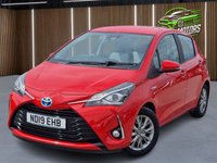 USED 2019 19 TOYOTA YARIS 1.5 VVT-h Icon Hatchback 5dr Petrol Hybrid E-CVT Euro 6 (s/s) (100 ps) +++SAME DAY/NEXT DAY DELIVERY AVAILABLE+++