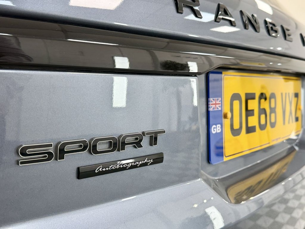 USED 2018 68 LAND ROVER RANGE ROVER SPORT 3.0 SD V6 Autobiography Dynamic SUV 5dr Diesel Auto 4WD Euro 6 (s/s) (306 ps) 
