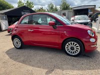 USED 2018 68 FIAT 500 1.2 Lounge Hatchback 3dr Petrol Manual Euro 6 (s/s) (69 bhp) One Owner * Low Miles * Lovely Condition * 6 services