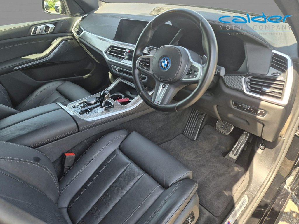 USED 2022 22 BMW X5 3.0 45e 24kWh M Sport SUV 5dr Petrol Plug-in Hybrid Auto xDrive Euro 6 (s/s) (394 ps) M PERFORMANCE BODY KIT+TECH&PRO PK