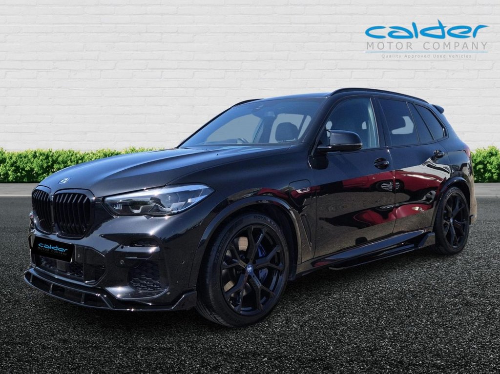 USED 2022 22 BMW X5 3.0 45e 24kWh M Sport SUV 5dr Petrol Plug-in Hybrid Auto xDrive Euro 6 (s/s) (394 ps) M PERFORMANCE BODY KIT+TECH&PRO PK