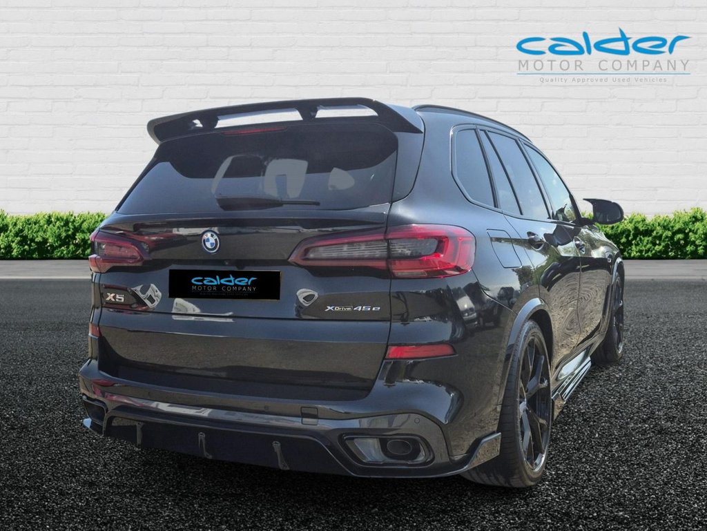 USED 2022 22 BMW X5 3.0 45e 24kWh M Sport SUV 5dr Petrol Plug-in Hybrid Auto xDrive Euro 6 (s/s) (394 ps) M PERFORMANCE BODY KIT+TECH&PRO PK