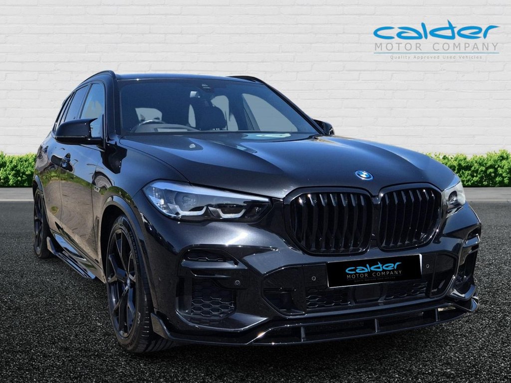 USED 2022 22 BMW X5 3.0 45e 24kWh M Sport SUV 5dr Petrol Plug-in Hybrid Auto xDrive Euro 6 (s/s) (394 ps) M PERFORMANCE BODY KIT+TECH&PRO PK