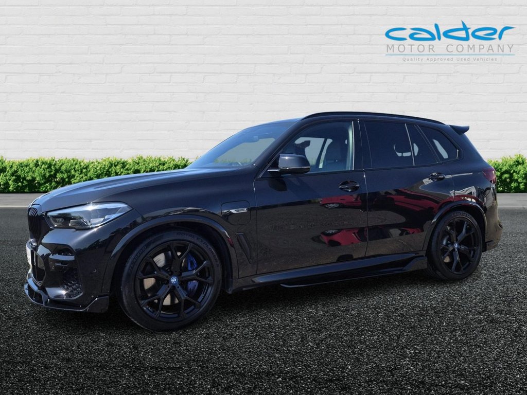 USED 2022 22 BMW X5 3.0 45e 24kWh M Sport SUV 5dr Petrol Plug-in Hybrid Auto xDrive Euro 6 (s/s) (394 ps) M PERFORMANCE BODY KIT+TECH&PRO PK