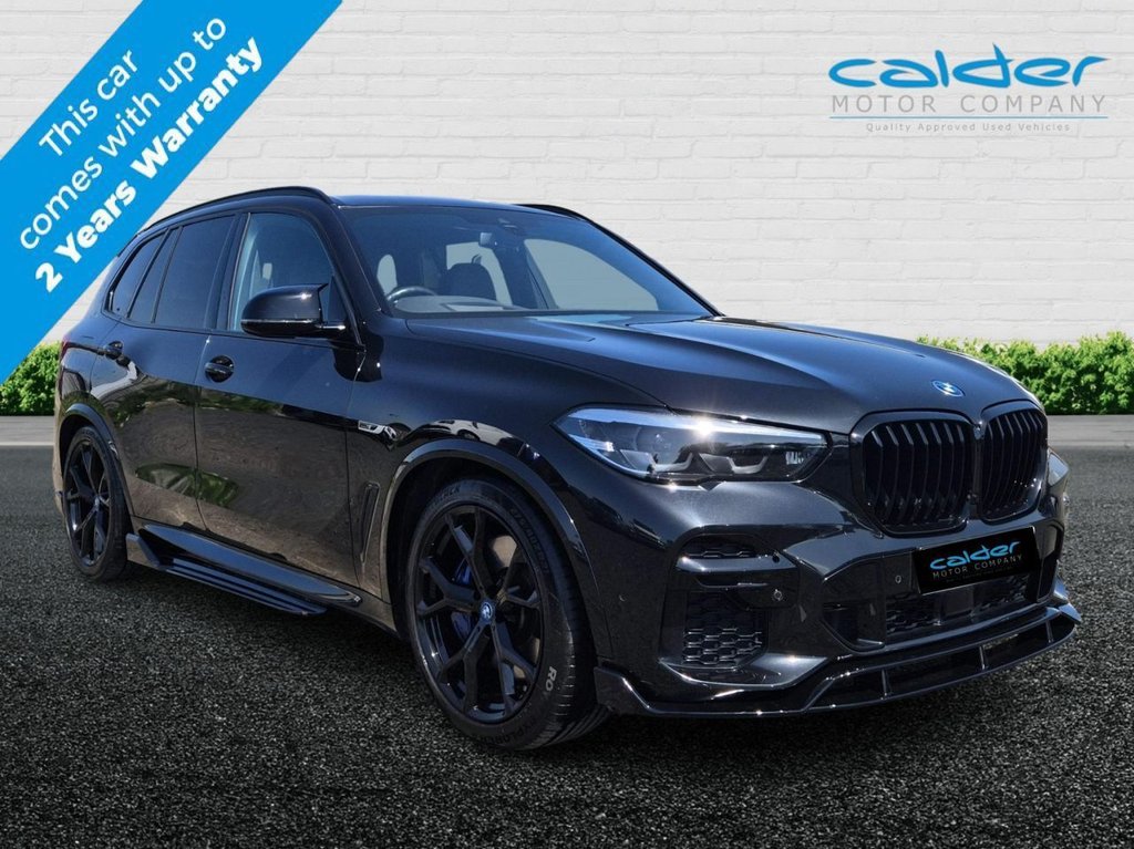 USED 2022 22 BMW X5 3.0 45e 24kWh M Sport SUV 5dr Petrol Plug-in Hybrid Auto xDrive Euro 6 (s/s) (394 ps) M PERFORMANCE BODY KIT+TECH&PRO PK