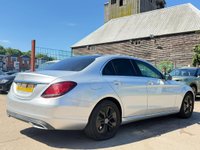 USED 2018 68 MERCEDES-BENZ C CLASS 1.5 C200 MHEV EQ Boost Sport (Premium Plus) G-Tronic+ Euro 6 (s/s) 4dr 360 CAM PAN ROOF SAT NAV ULEZ
