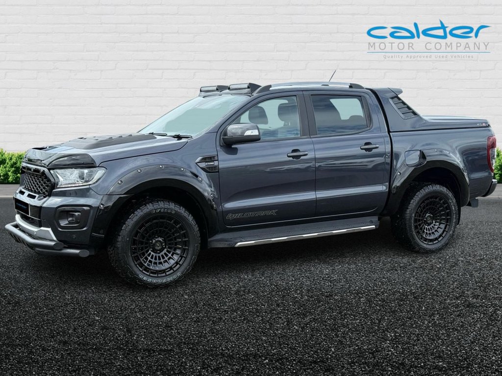 USED 2021 71 FORD RANGER 2.0 EcoBlue Wildtrak Pickup Double Cab 4dr Diesel Auto 4WD Euro 6 (s/s) (213 ps) NO VAT+20"ALLOYS+RAPTOR STYLE KIT