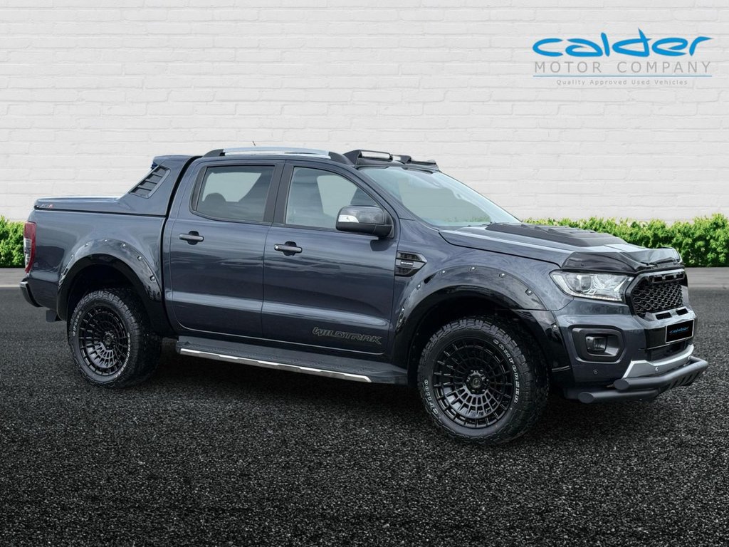 USED 2021 71 FORD RANGER 2.0 EcoBlue Wildtrak Pickup Double Cab 4dr Diesel Auto 4WD Euro 6 (s/s) (213 ps) NO VAT+20"ALLOYS+RAPTOR STYLE KIT
