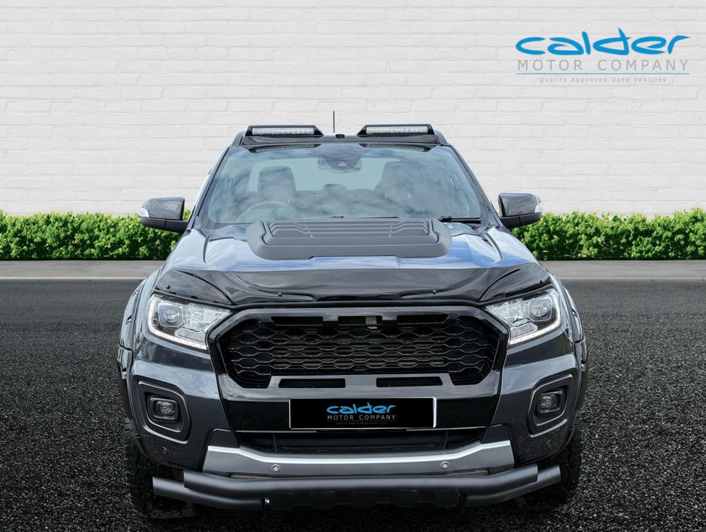 USED 2021 71 FORD RANGER 2.0 EcoBlue Wildtrak Pickup Double Cab 4dr Diesel Auto 4WD Euro 6 (s/s) (213 ps) NO VAT+20"ALLOYS+RAPTOR STYLE KIT