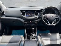USED 2017 17 HYUNDAI TUCSON 1.7 CRDi Blue Drive Sport Edition SUV 5dr Diesel DCT Euro 6 (s/s) (141 ps) Mot 25th May 2027, No Advisories, + Full Service History, 8 Stamps, + 2 Previous Owners, last keeper 2022, + 3 Months Warranty, + ULEZ compliant, + Front/rear sensors, + Rear camera, + Bluetooth, + DAB radio, + Lane assist, + USB/aux, + Cruise with limiter, + Heated front/rear seats, + Climate control, + Sat nav, + Isofix, + Alloys