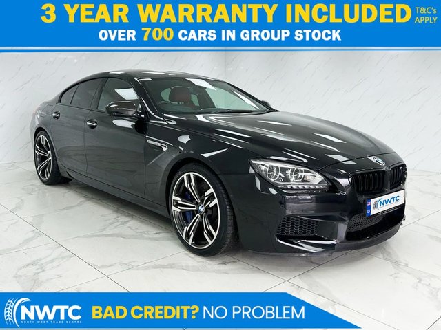View our BMW M6 Gran Coupe 4.4 V8 Saloon 4dr Petrol DCT Euro 6 (s/s) (560 ps) F/S/H X10! INC RUN IN SERVICE! MEGA SPEC! £96K NEW!