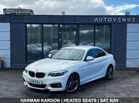 USED 2019 19 BMW 2 SERIES 2.0 220d M Sport Coupe 2dr Diesel Auto Euro 6 (s/s) (190 ps) HARMAN KARDON + HEATED SEATS + SAT NAV