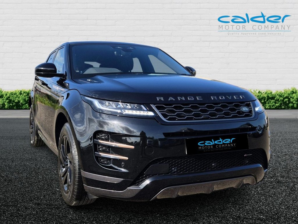 USED 2022 22 LAND ROVER RANGE ROVER EVOQUE 1.5 P300e 12.2kWh R-Dynamic S SUV 5dr Petrol Plug-in Hybrid Auto 4WD Euro 6 (s/s) (309 ps) 1 OWNER+BLACK PACK+18" BLACK ALLOYS