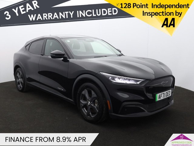 View our Ford Mustang Mach-E Standard Range 70kWh SUV 5dr Electric Automatic (269 ps)