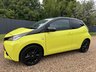 USED 2017 66 TOYOTA AYGO 1.0 VVT-i x-cite 3 Yellow Bi-Tone Euro 6 5dr SAT NAV, REV CAM, CRUISE, F/SH
