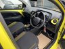 USED 2017 66 TOYOTA AYGO 1.0 VVT-i x-cite 3 Yellow Bi-Tone Euro 6 5dr SAT NAV, REV CAM, CRUISE, F/SH