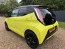 USED 2017 66 TOYOTA AYGO 1.0 VVT-i x-cite 3 Yellow Bi-Tone Euro 6 5dr SAT NAV, REV CAM, CRUISE, F/SH