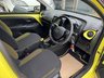 USED 2017 66 TOYOTA AYGO 1.0 VVT-i x-cite 3 Yellow Bi-Tone Euro 6 5dr SAT NAV, REV CAM, CRUISE, F/SH