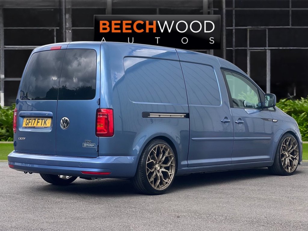 USED 2017 17 VOLKSWAGEN CADDY MAXI 2.0 TDI C20 BlueMotion Tech BEECHWOODM CUSTOM Panel Van 6dr Diesel Manual LWB Euro 6 (s/s) (102 ps) *BRAND NEW 19" WHEELS & TYRES*