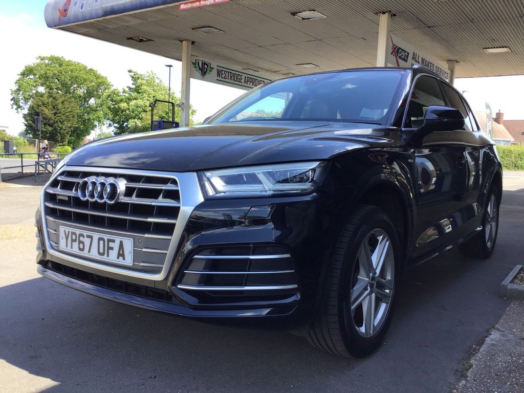 USED 2017 67 AUDI Q5 2.0 TDI S line SUV 5dr Diesel S Tronic quattro Euro 6 (s/s) (190 ps) 