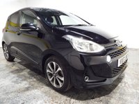 USED 2017 17 HYUNDAI I10 1.2 Premium SE Hatchback 5dr Petrol Manual Euro 6 (87 ps) 1 OWNER-9 SERVICES-SAT NAV-DAB-HEATED SEATS+STEERING WHEEL-SUNROOF