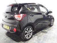 USED 2017 17 HYUNDAI I10 1.2 Premium SE Hatchback 5dr Petrol Manual Euro 6 (87 ps) 1 OWNER-9 SERVICES-SAT NAV-DAB-HEATED SEATS+STEERING WHEEL-SUNROOF