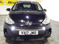 USED 2017 17 HYUNDAI I10 1.2 Premium SE Hatchback 5dr Petrol Manual Euro 6 (87 ps) 1 OWNER-9 SERVICES-SAT NAV-DAB-HEATED SEATS+STEERING WHEEL-SUNROOF