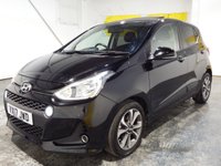 USED 2017 17 HYUNDAI I10 1.2 Premium SE Hatchback 5dr Petrol Manual Euro 6 (87 ps) 1 OWNER-9 SERVICES-SAT NAV-DAB-HEATED SEATS+STEERING WHEEL-SUNROOF