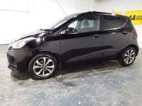 USED 2017 17 HYUNDAI I10 1.2 Premium SE Hatchback 5dr Petrol Manual Euro 6 (87 ps) 1 OWNER-9 SERVICES-SAT NAV-DAB-HEATED SEATS+STEERING WHEEL-SUNROOF