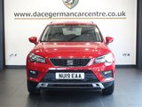 USED 2019 19 SEAT ATECA 1.5 TSI EVO SE Technology SUV 5dr Petrol Manual Euro 6 (s/s) (150 ps) FULL SERVICE HISTORY + SATELLITE NAVIGATION + APPLE CARPLAY / ANDROID AUTO + TOUCH SCREEN MEDIA DISPLAY + BLUETOOTH PHONE AND MEDIA CONNECTIVITY + DAB DIGITAL RADIO + AUTOMATIC LED HEADLIGHTS + APPS CONTROL + MIRROR LINK + LEATHER MULTI FUNCTIONAL STEERING WHEEL + FRONT AND REAR PARKING ASSIST + CRUISE CONTROL + VOICE COMMAND + AUTOMATIC WIPERS WITH RAIN SENSOR + LED DAY TIME RUNNING LIGHTS + ECO STOP START SYSTEM + DUAL ZONE CLIMATE CONTROL + AIR CONDITIONING