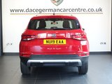 USED 2019 19 SEAT ATECA 1.5 TSI EVO SE Technology SUV 5dr Petrol Manual Euro 6 (s/s) (150 ps) FULL SERVICE HISTORY + SATELLITE NAVIGATION + APPLE CARPLAY / ANDROID AUTO + TOUCH SCREEN MEDIA DISPLAY + BLUETOOTH PHONE AND MEDIA CONNECTIVITY + DAB DIGITAL RADIO + AUTOMATIC LED HEADLIGHTS + APPS CONTROL + MIRROR LINK + LEATHER MULTI FUNCTIONAL STEERING WHEEL + FRONT AND REAR PARKING ASSIST + CRUISE CONTROL + VOICE COMMAND + AUTOMATIC WIPERS WITH RAIN SENSOR + LED DAY TIME RUNNING LIGHTS + ECO STOP START SYSTEM + DUAL ZONE CLIMATE CONTROL + AIR CONDITIONING