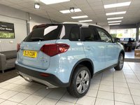 USED 2021 21 SUZUKI VITARA 1.4 Boosterjet MHEV SZ-T SUV 5dr Petrol Hybrid Auto Euro 6 (s/s) (129 ps) AUTOMATIC / ICE GREYISH BLUE / FULL SUZUKI HISTORY / TOUCHSCREEN APPLE CARPLAY & ANDROID AUTO / REVERSING CAMERA / LANE CONTROL / ACTIVE CRUISE CONTROL