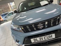 USED 2021 21 SUZUKI VITARA 1.4 Boosterjet MHEV SZ-T SUV 5dr Petrol Hybrid Auto Euro 6 (s/s) (129 ps) AUTOMATIC / ICE GREYISH BLUE / FULL SUZUKI HISTORY / TOUCHSCREEN APPLE CARPLAY & ANDROID AUTO / REVERSING CAMERA / LANE CONTROL / ACTIVE CRUISE CONTROL