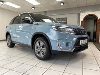USED 2021 21 SUZUKI VITARA 1.4 Boosterjet MHEV SZ-T SUV 5dr Petrol Hybrid Auto Euro 6 (s/s) (129 ps) AUTOMATIC / ICE GREYISH BLUE / FULL SUZUKI HISTORY / TOUCHSCREEN APPLE CARPLAY & ANDROID AUTO / REVERSING CAMERA / LANE CONTROL / ACTIVE CRUISE CONTROL