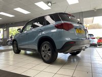 USED 2021 21 SUZUKI VITARA 1.4 Boosterjet MHEV SZ-T SUV 5dr Petrol Hybrid Auto Euro 6 (s/s) (129 ps) AUTOMATIC / ICE GREYISH BLUE / FULL SUZUKI HISTORY / TOUCHSCREEN APPLE CARPLAY & ANDROID AUTO / REVERSING CAMERA / LANE CONTROL / ACTIVE CRUISE CONTROL