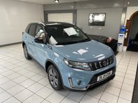 USED 2021 21 SUZUKI VITARA 1.4 Boosterjet MHEV SZ-T SUV 5dr Petrol Hybrid Auto Euro 6 (s/s) (129 ps) AUTOMATIC / ICE GREYISH BLUE / FULL SUZUKI HISTORY / TOUCHSCREEN APPLE CARPLAY & ANDROID AUTO / REVERSING CAMERA / LANE CONTROL / ACTIVE CRUISE CONTROL