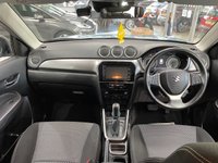 USED 2021 21 SUZUKI VITARA 1.4 Boosterjet MHEV SZ-T SUV 5dr Petrol Hybrid Auto Euro 6 (s/s) (129 ps) AUTOMATIC / ICE GREYISH BLUE / FULL SUZUKI HISTORY / TOUCHSCREEN APPLE CARPLAY & ANDROID AUTO / REVERSING CAMERA / LANE CONTROL / ACTIVE CRUISE CONTROL