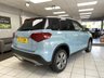 USED 2021 21 SUZUKI VITARA 1.4 Boosterjet MHEV SZ-T SUV 5dr Petrol Hybrid Auto Euro 6 (s/s) (129 ps) AUTOMATIC / ICE GREYISH BLUE / FULL SUZUKI HISTORY / TOUCHSCREEN APPLE CARPLAY & ANDROID AUTO / REVERSING CAMERA / LANE CONTROL / ACTIVE CRUISE CONTROL