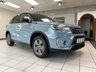 USED 2021 21 SUZUKI VITARA 1.4 Boosterjet MHEV SZ-T SUV 5dr Petrol Hybrid Auto Euro 6 (s/s) (129 ps) AUTOMATIC / ICE GREYISH BLUE / FULL SUZUKI HISTORY / TOUCHSCREEN APPLE CARPLAY & ANDROID AUTO / REVERSING CAMERA / LANE CONTROL / ACTIVE CRUISE CONTROL