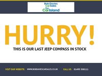USED 2019 19 JEEP COMPASS 1.6L 5d  118 BHP WINTER PACK -Heated Seats, SATNAV, 18" Black Alloys, Bluetooth, Cruise Control, Reverse Camera/ Sensors, Full Service History 54000 Miles Only