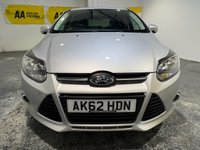 USED 2012 62 FORD FOCUS 1.6 TDCi Zetec Hatchback 5dr Diesel Manual Euro 5 (s/s) (115 ps) Apperance Pack-Air conditioning-DAB Radio-Privacy glass-Bluetooth-Park sensors-Fogs-17