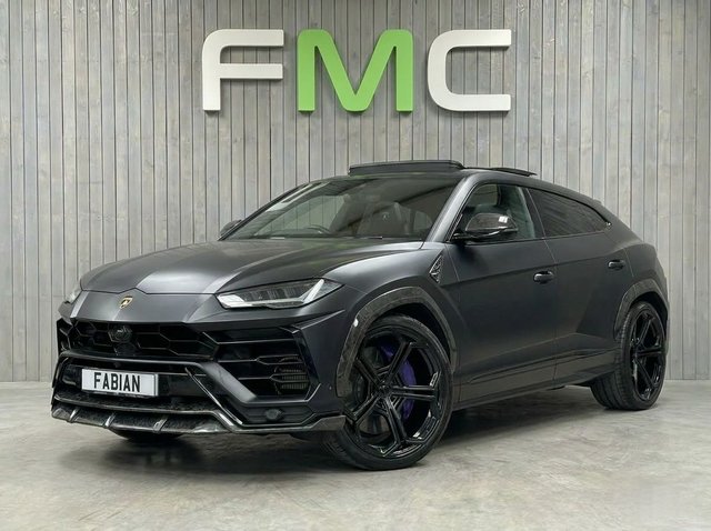 View our Lamborghini Urus Urus 4.0 BiTurbo Auto **Urban Nero Forge Carbon First Edition - ES Tuning Stage 4 - 1000 BHP**