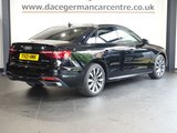 USED 2021 21 AUDI A4 2.0 TFSI 35 Sport Edition Saloon 4dr Petrol S Tronic Euro 6 (s/s) (150 ps) BEAUTIFUL LOOKING AUDI - COMES WITH A FULL SERVICE HISTORY + VIRTUAL COCKPIT DIGITAL DASH DISPLAY + SATELLITE NAVIGATION + REAR VIEW CAMERA + APPLE CARPLAY / ANDROID AUTO + BLUETOOTH PHONE AND MEDIA CONNECTIVITY + APPS CONTROL + IN CAR ENTERTAINMENT WITH TOUCH SCREEN MEDIA DISPLAY + AUTOMATIC LED HEADLIGHTS + DAB DIGITAL RADIO + THREE ZONE CLIMATE CONTROL + AIR CONDITIONING + ECO STOP/START SYSTEM + SELECTABLE DRIVING MODES + FRONT AND REAR PARKING SENSORS + 18 INCH ALLOY WHEELS