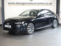 USED 2021 21 AUDI A4 2.0 TFSI 35 Sport Edition Saloon 4dr Petrol S Tronic Euro 6 (s/s) (150 ps) BEAUTIFUL LOOKING AUDI - COMES WITH A FULL SERVICE HISTORY + VIRTUAL COCKPIT DIGITAL DASH DISPLAY + SATELLITE NAVIGATION + REAR VIEW CAMERA + APPLE CARPLAY / ANDROID AUTO + BLUETOOTH PHONE AND MEDIA CONNECTIVITY + APPS CONTROL + IN CAR ENTERTAINMENT WITH TOUCH SCREEN MEDIA DISPLAY + AUTOMATIC LED HEADLIGHTS + DAB DIGITAL RADIO + THREE ZONE CLIMATE CONTROL + AIR CONDITIONING + ECO STOP/START SYSTEM + SELECTABLE DRIVING MODES + FRONT AND REAR PARKING SENSORS + 18 INCH ALLOY WHEELS
