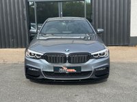 USED 2018 W BMW 5 SERIES 2.0 520d M Sport Saloon 4dr Diesel Auto Euro 6 (s/s) (190 ps) COMFORT PK, BLUESTONE, REAR VIEW CAMERA