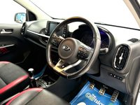 USED 2018 68 KIA PICANTO 1.25 GT-Line S Hatchback 5dr Petrol Manual Euro 6 (83 bhp) Lovely Top Spec Picanto With Heated Leather, Parking camera, SUNROOF, SATNAV, CARPLAY only 30000 Miles